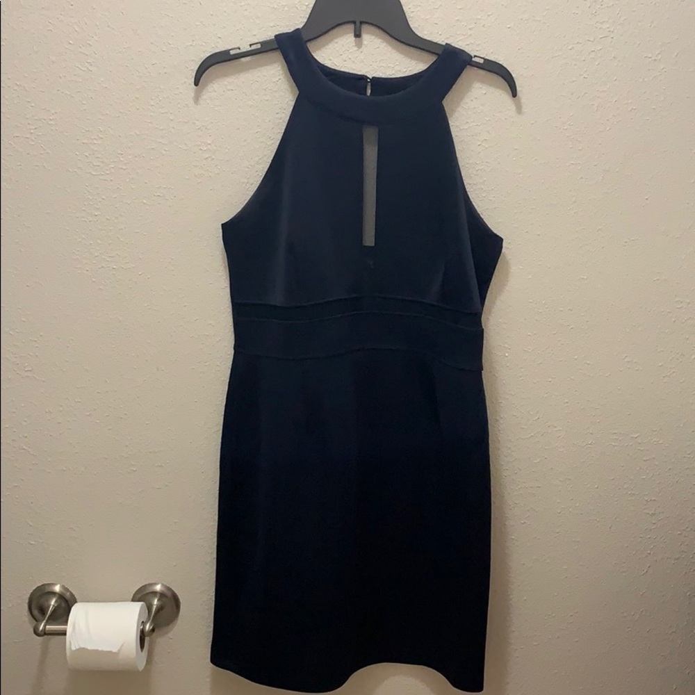 Navy blue formal dress